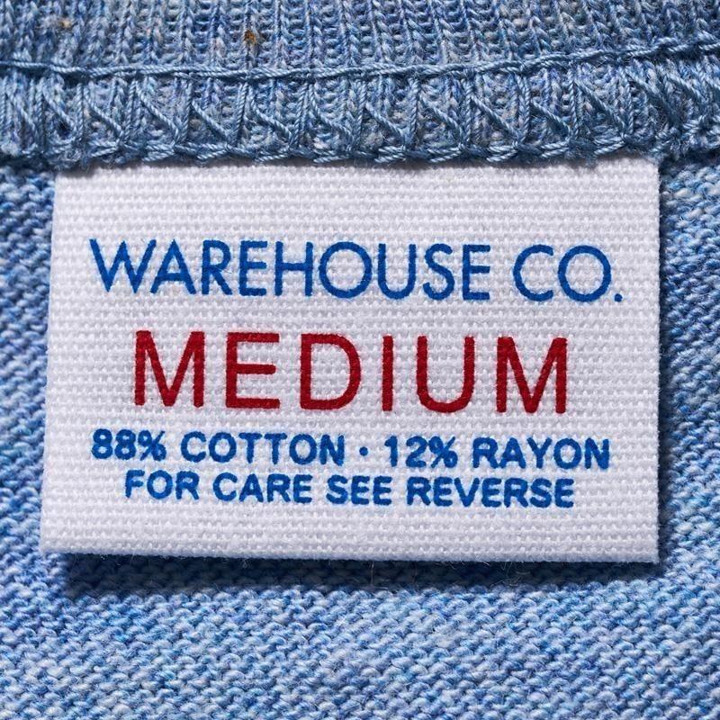 WAREHOUSE ウエアハウス Tシャツ Lot 4096 88/12杢クルーネック DEATH FROM BELOW 半袖 - 画像 (4)