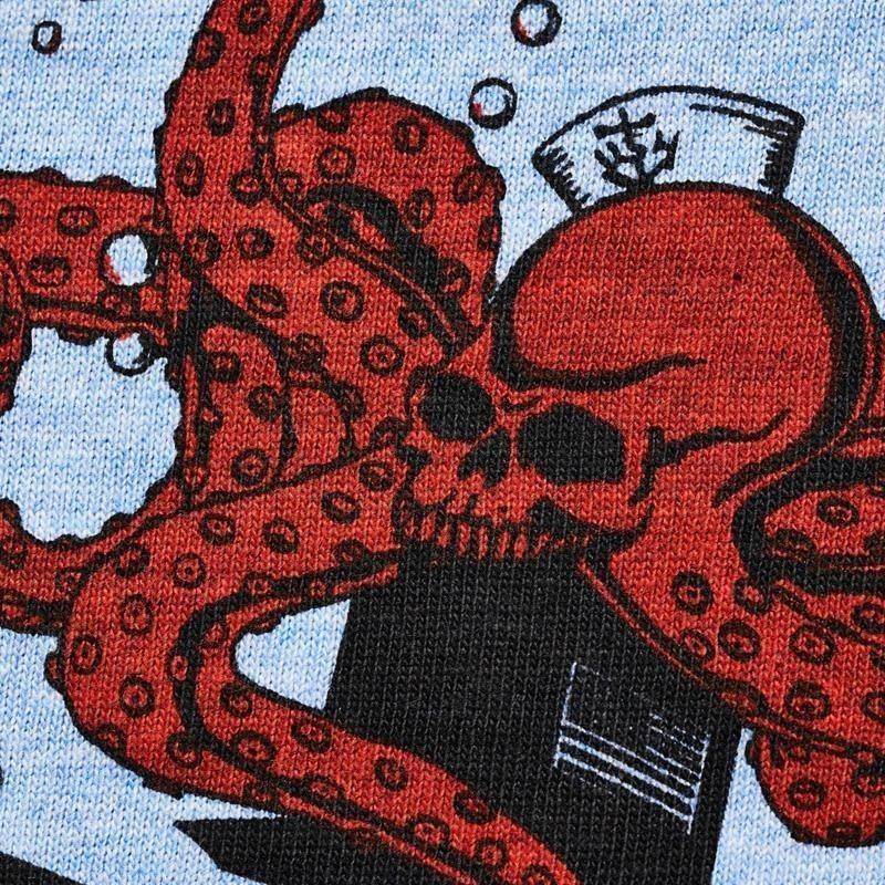 WAREHOUSE ウエアハウス Tシャツ Lot 4096 88/12杢クルーネック DEATH FROM BELOW 半袖 - 画像 (6)