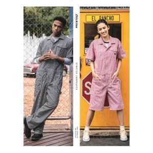 Dickies ディッキーズ D-7104 ライト ストレッチヒッコリー 半袖ツナギ ショート丈 カラー3色 サイズSS〜5L 半ズボン ハーフパンツトレッチ 接触冷感