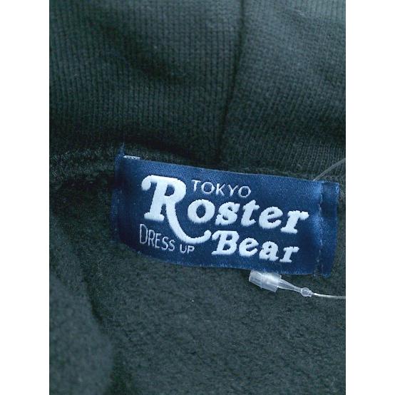 ◇ FREAK'S STORE 裏起毛 ROSTER BEAR 長袖 プルオーバーパーカー サイズS ブラック レッド マルチ レディース メンズ - 画像 (3)