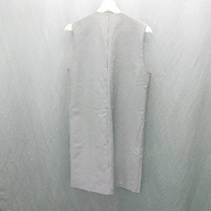 ◇ Θ VANSOO 袖なし ロングジレ サイズL ブラック レディース E