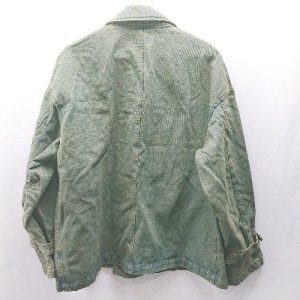 ◇ ⊇◎●未使用● MONO-MART モノマート デニム 長袖 ジャケット サイズM カーキ メンズ E