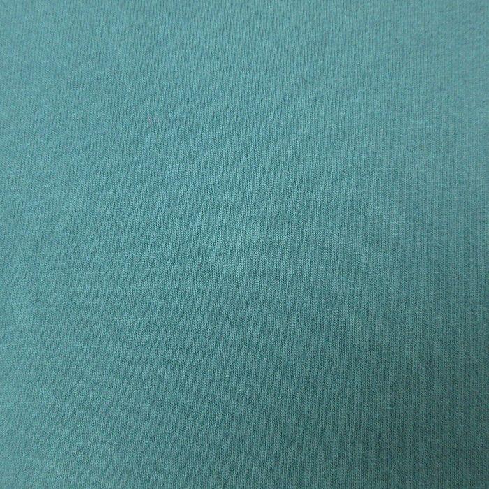 Champion XL/古着 チャンピオン 半袖 Tシャツ メンズ ビッグロゴ クルーネック 緑 グリーン 24mar21 中古 - 画像 (5)