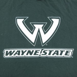 Champion L/古着 チャンピオン champion 半袖 ビンテージ Tシャツ メンズ 00s WAYNE コットン クルーネック 緑 グリーン 25jul16 中古