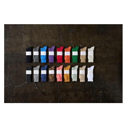 ふるさと納税 ファッション 奈良県 広陵町 HARUSAKU プレーンリブソックス 5足セット (25cm〜27cm)///靴下 くつした くつ下 ソックス 足元 ビジネス シン… - 画像 (3)