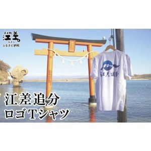 ふるさと納税 服 北海道 江差町 江差追分 ロゴTシャツ XLサイズ 肌触りのよい綿100％　男女兼用　トップス　インナー　丸首　半袖　ティーシャツ　綿　4サイズ…