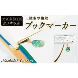 ふるさと納税 小物 岩手県 大船渡市  災害支援 三陸翡翠あわびの貝殻 ブックマーカー 鮑 あわび アワビ 三陸翡翠 アクセサリー accessories 飾り アクセ かわ…