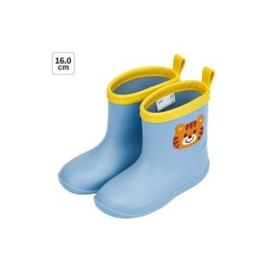 ふるさと納税 ファッション 靴 奈良県 奈良市 ワッペン 付き レインブーツ 16cm 長靴 キッズ 子供 おしゃれ かわいい スケーター skater トラ とら チアフル …