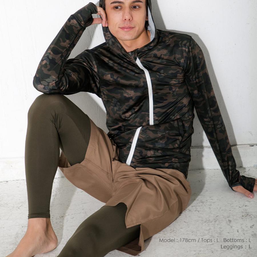 FELLOW サーフパンツ メンズ ハーフパンツ 水陸両用 速乾 UVカット 日焼け対策 海 プール ルームウェア サーフィン 海パン - 画像 (7)