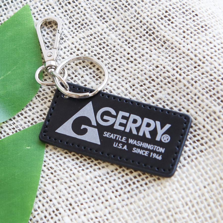 GERRY ジェリー キーホルダー 本革 リフレクター キーリング 牛革 カギ 革製品 ブラック 黒 ブラウン 赤 レッド GR490QG - 画像 (2)