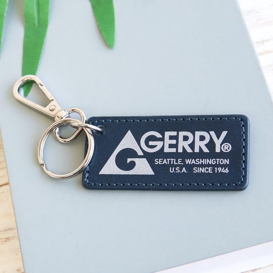 GERRY ジェリー キーホルダー 本革 リフレクター キーリング 牛革 カギ 革製品 ブラック 黒 ブラウン 赤 レッド GR490QG - 画像 (5)