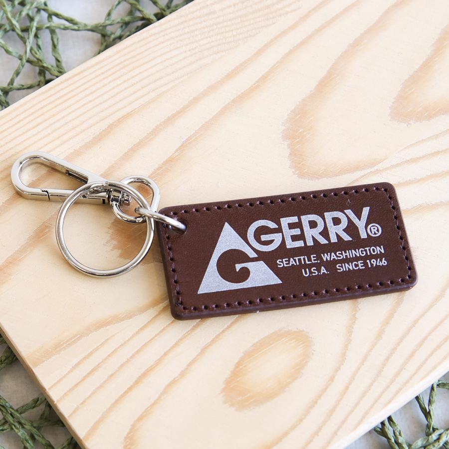 GERRY ジェリー キーホルダー 本革 リフレクター キーリング 牛革 カギ 革製品 ブラック 黒 ブラウン 赤 レッド GR490QG - 画像 (3)