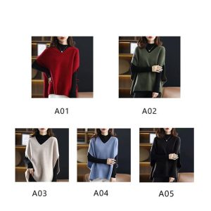 ニットベスト レディース チョッキ トップス Vネック 柔らか ゆったり プルオーバー ジレーベスト セーター 秋コーデ カジュアル 重ね着