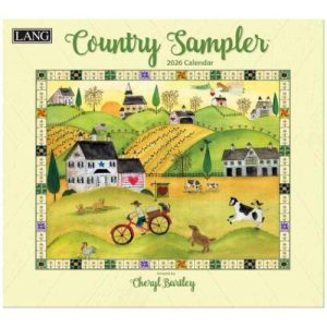 2026 Calendar LANG ラング 壁掛けカレンダー2026年 Country Sampler Cheryl Bartley