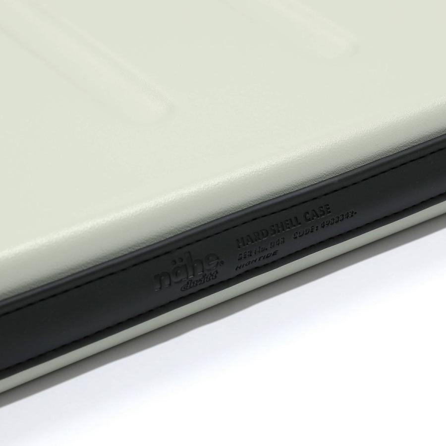 HIGHTIDE パソコンケース nahe ネーエ ハードシェルケース PC PCケース 13インチ コード ハイタイド トラベルポーチ 収納 フリーアドレス ケース バッグ ガジェットケース - 画像 (3)