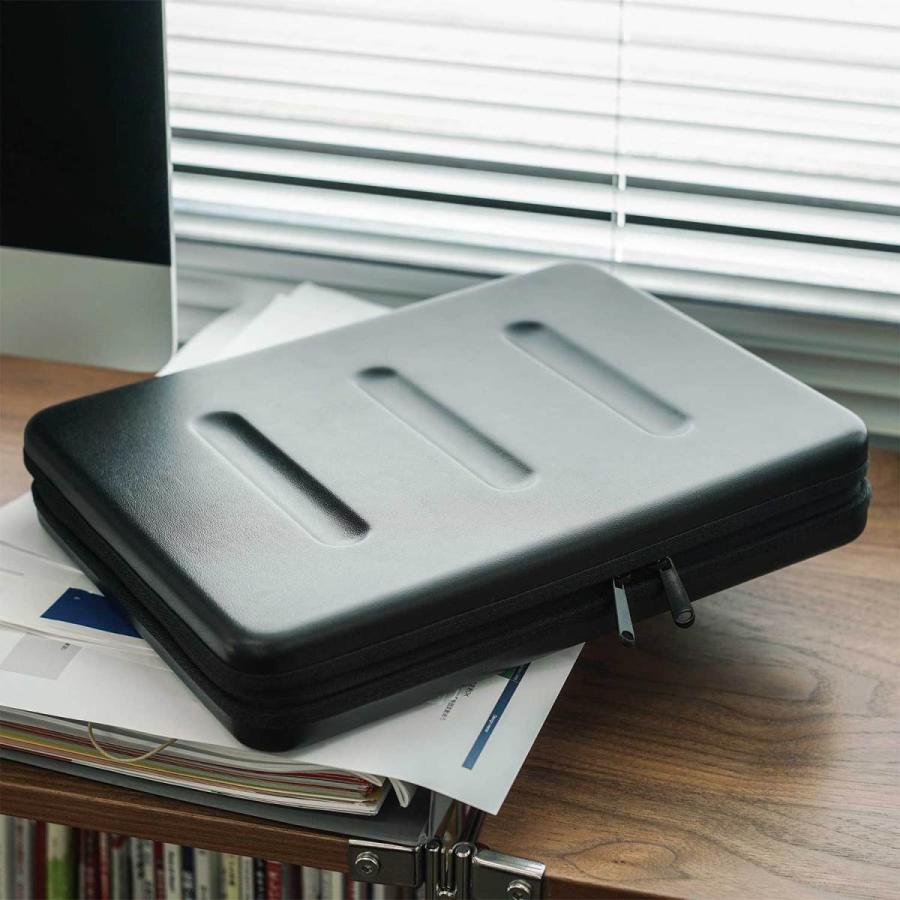 HIGHTIDE パソコンケース nahe ネーエ ハードシェルケース PC PCケース 13インチ コード ハイタイド トラベルポーチ 収納 フリーアドレス ケース バッグ ガジェットケース - 画像 (9)