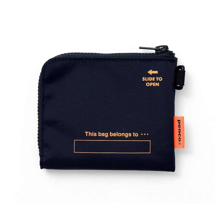 penco 財布 ペンコ Lパース コインケース お札 二つ折り 小銭入れ カードケース カード入れ 薄型 コンパクト ポーチ ミニ財布 メンズ ナイロン レディース