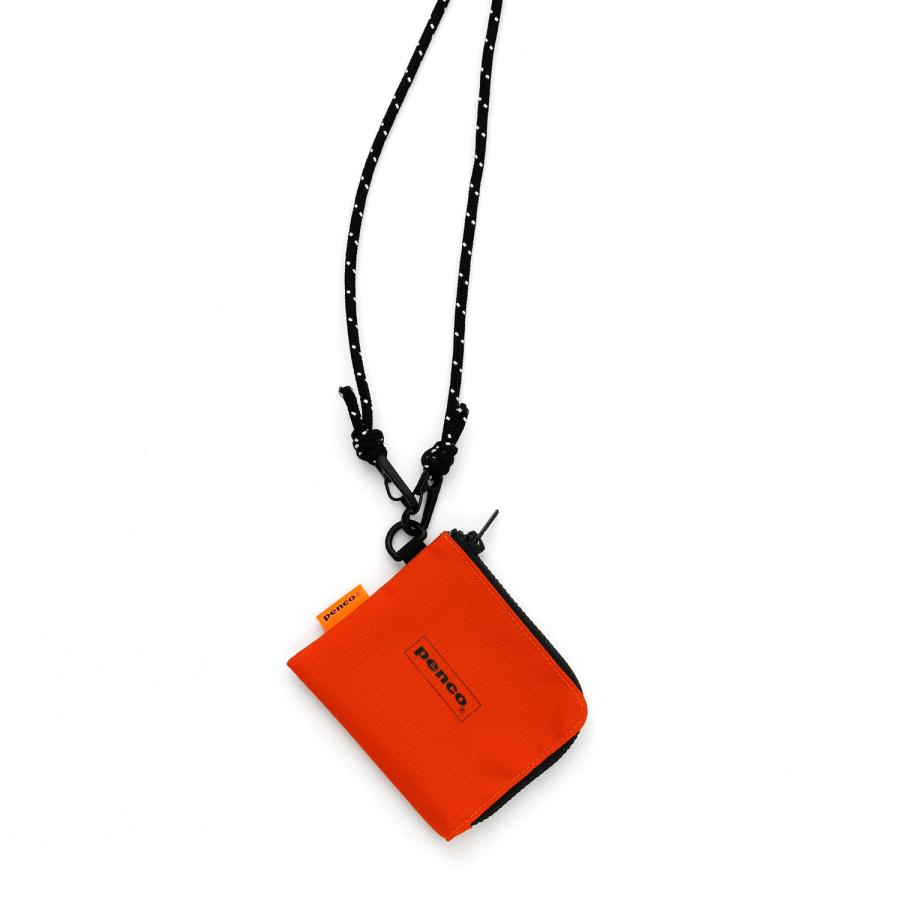 penco 財布 ペンコ Lパース コインケース お札 二つ折り 小銭入れ カードケース カード入れ 薄型 コンパクト ポーチ ミニ財布 メンズ ナイロン レディース - 画像 (5)