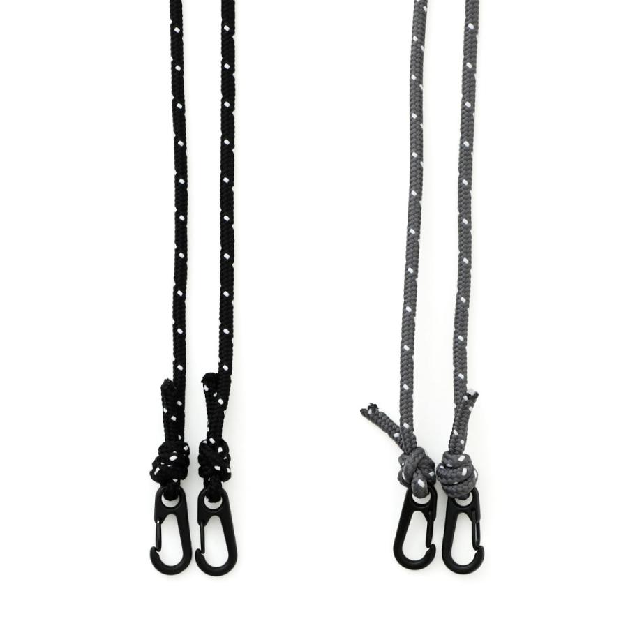 HIGHTIDE コードストラップ ストラップ 首掛け マスク スマホ 携帯 ショルダーストラップ ネックストラップ カラビナ サコッシュ メンズ レディース - 画像 (2)