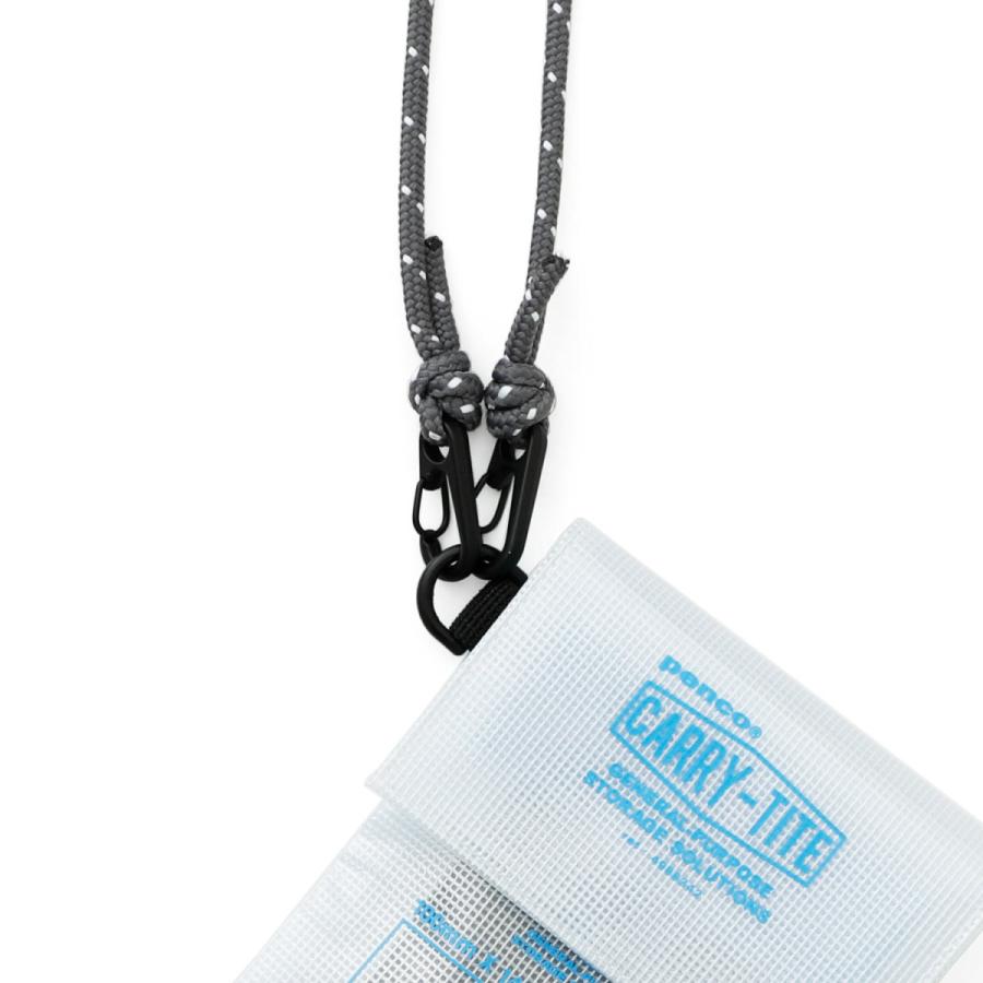 HIGHTIDE コードストラップ ストラップ 首掛け マスク スマホ 携帯 ショルダーストラップ ネックストラップ カラビナ サコッシュ メンズ レディース - 画像 (3)