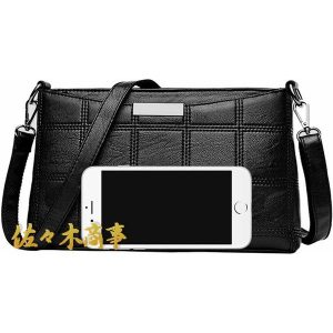 レディース リュック 女性ハンドバッグレザー格子縞メッセンジャーバッグショルダー小さな正方形パッケージデザイナーハンドバッグ (Color