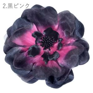 花 髪飾り 訳あり クリップ コサージュ フラワー 15692　スーツ 結婚式 謝恩会 卒業式 七五三 ドレス 浴衣 同窓会 パーティー ヘアアクセサリー yts