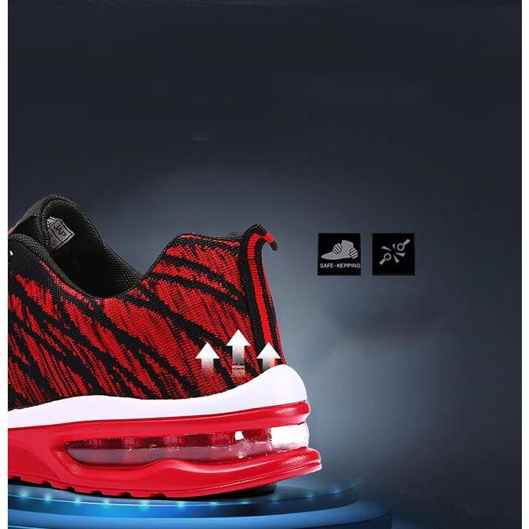 ランニングシューズ 激安スニーカー メンズ 通気性 滑り止め スニーカー 軽量 運動靴 黒 軽量 - 画像 (6)