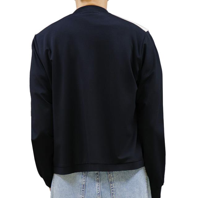 STUDIO PICONE ピッコーネ スタジオ P519801 レディース カーディガン ベロア ノーカラー 1つボタン ベージュ/ブラック(黒)(pico_w25aw08s) - 画像 (6)