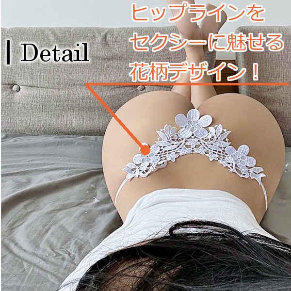 ショーツ セクシー ランジェリー Tバック 人気 バック花柄 カラフル レディース 過激 高品質 インナー 下着 フリーサイズ 7カラー - 画像 (2)