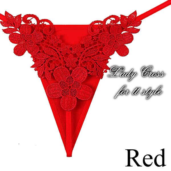 ショーツ セクシー ランジェリー Tバック 人気 バック花柄 カラフル レディース 過激 高品質 インナー 下着 フリーサイズ 7カラー - 画像 (5)