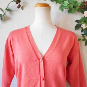 Rirandture リランドチュール 春夏秋 7分袖 レディース 用 薄手 ニット カーディガン 2