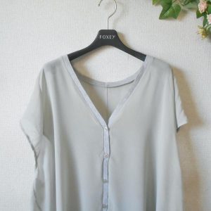 カワイオカダ kawaiokada ブラウス カーディガン L 夏 レディース シフォン 生地