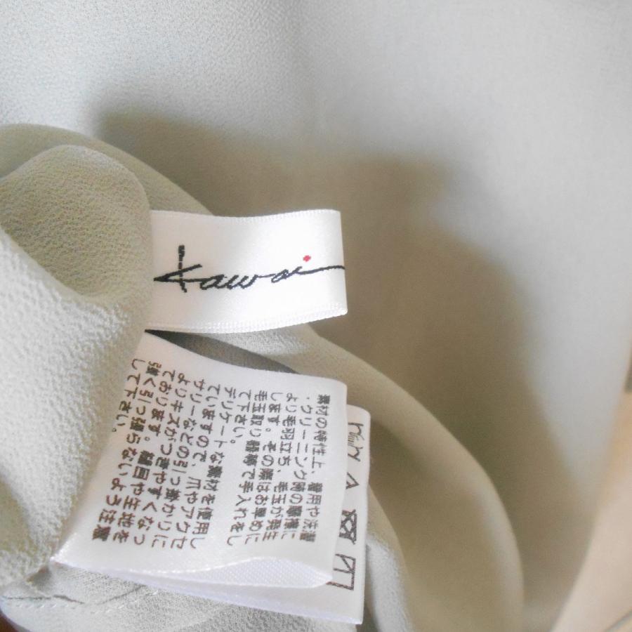 カワイオカダ kawaiokada ブラウス カーディガン L 夏 レディース シフォン 生地 - 画像 (6)