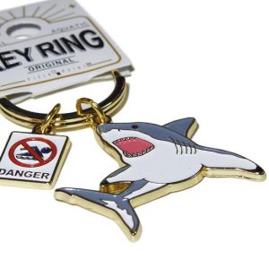 サメ グッズ 水族館 キーホルダー おしゃれ ワールド商事 アクアチック キーリング 鮫 メール便発送可