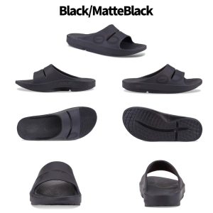OOFOS ウーフォス  OOahh Sport ブラック カモ ウォーターカモ カジュアル サンダル リカバリーシューズ シューズ 5020040 2000050142242 2000050144242