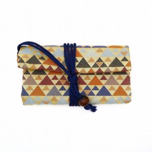 財布 和財布 男財布 着物用 父の日 / 道中財布 鱗 和柄財布 和小物 和雑貨 和服用 紳士用 和装小物 時代劇