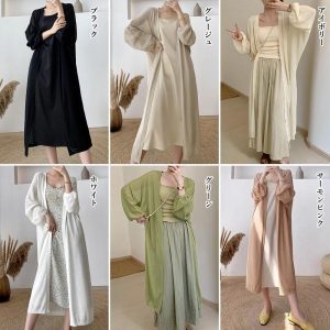 miniministore サマーニットカーディガントッパー春夏薄手【ゆうパケット可】