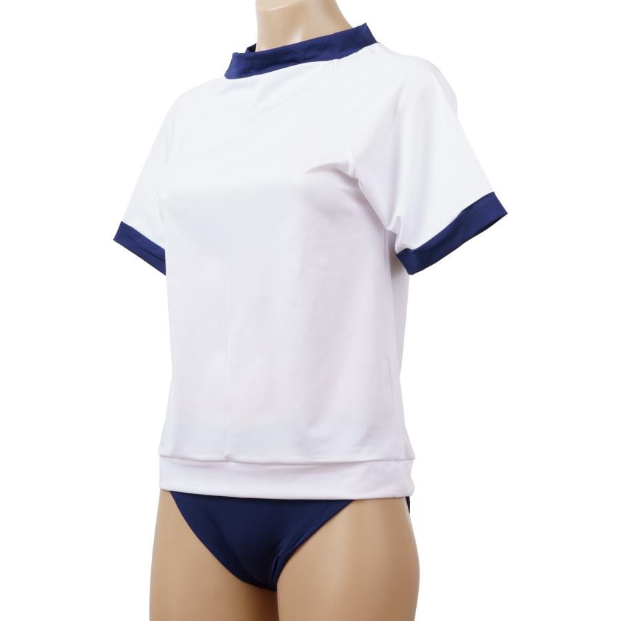 コスプレ 衣装 体操服 ブルマ 2サイズ/2カラー M L 紺 ネイビー 赤 レッド 仮装 イベント 運動会 体育祭 部活 本格 コスチューム クリックポスト メール便 - 画像 (5)