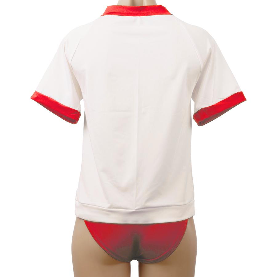 コスプレ 衣装 体操服 ブルマ 2サイズ/2カラー M L 紺 ネイビー 赤 レッド 仮装 イベント 運動会 体育祭 部活 本格 コスチューム クリックポスト メール便 - 画像 (8)