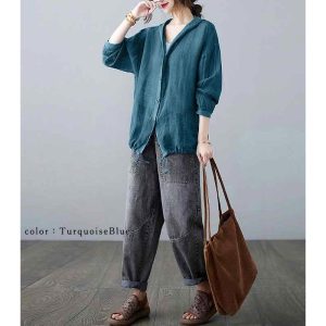 uricca 2392円 クーポンで！ ブラウス カーディガン シャツ レディース トップス 長袖 春 秋 UVカット 白 おしゃれ シアー ライト 羽織 [郵2]^v175^