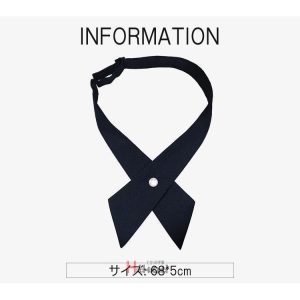 【値下げ】クロスタイ 礼服用 メンズ レディース 制服 学校 演説 司会進行 ネクタイ パーティー 学生 入学式 卒業式 成人式 披露宴 父の日