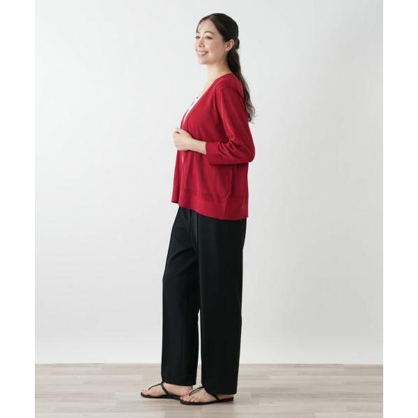 Leilian PLUS HOUSE / レリアンプラスハウス ショートカーディガン - 画像 (2)