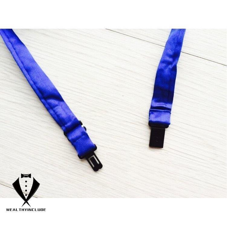 蝶ネクタイ ボウタイ メンズ レディース 男性 紳士用 長さ調節 リボン かっこいい おしゃれ 正装 パーティ 仮装 イベント 結婚式 余興 二次会 - 画像 (3)