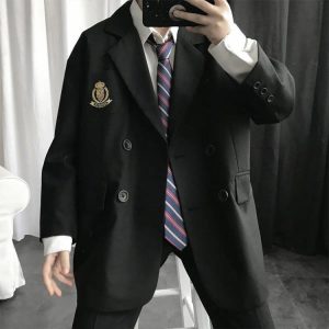 【特価】制服 学生服 スクール ブレザー 上下セット 4点セット 高校生 男子用ジャケット 高校制服 秋冬 スーツ 上着 中学生 卒業式 入学式 男