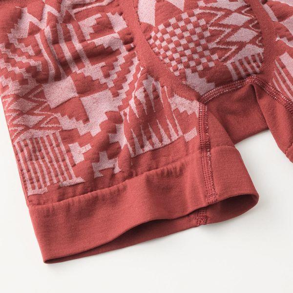 BODY WILD グンゼ ジオメトリック柄 立体成型 ボクサーパンツ 前閉じ メンズ GUNZE ボディワイルド - 画像 (9)