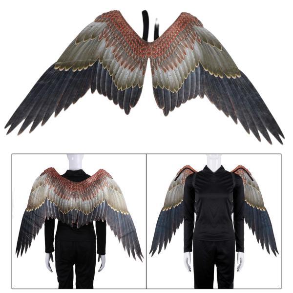 ハロウィーンエンジェルウィングアダルトウェディングアクセサリークリスマスイブカーニバルフェスティバルドレスアップパーティー3Dウィングリビン - 画像 (5)