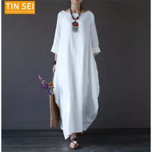 マキシ丈ワンピ Tシャツ ロング 長袖 ロンT 大人カジュアル ゆったり ワンピース 無地 シンプル マキシワンピース 大きいサイズ