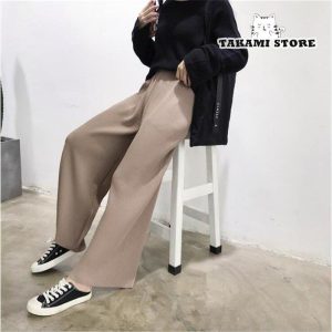 ワイドパンツ レディース ガウチョパンツ プリーツ ハイウエスト 九分丈 きれいめ カジュアル コーデ おしゃれ 美脚 大人 通勤 OL オフィス zf3405