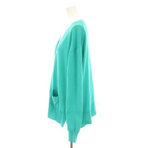 スローブ イエナ SLOBE IENA  23SS アイスコットンVネックカーディガン 長袖 緑 グリーン 23080912212010 /YT レディース