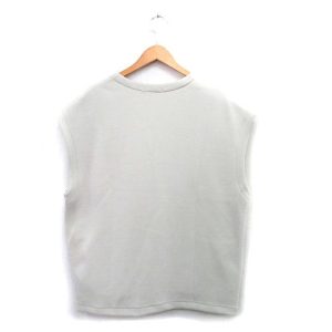 アメリカンホリック AMERICAN HOLIC ベスト プルオーバー キーネック シンプル M アイボリー 白 /KT6 レディース